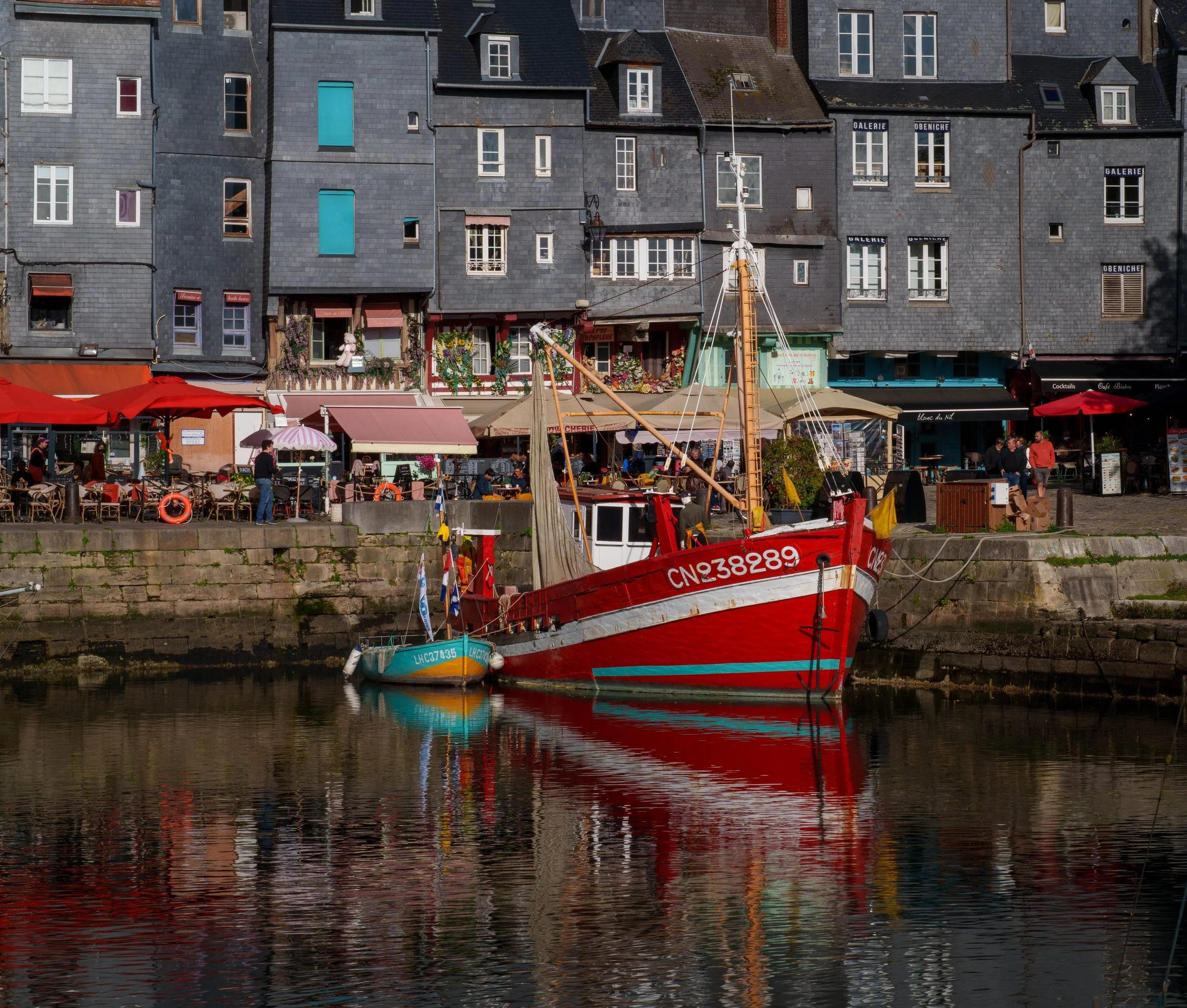 The Red Boat of Honfleur- Honfleur, France - October 2026