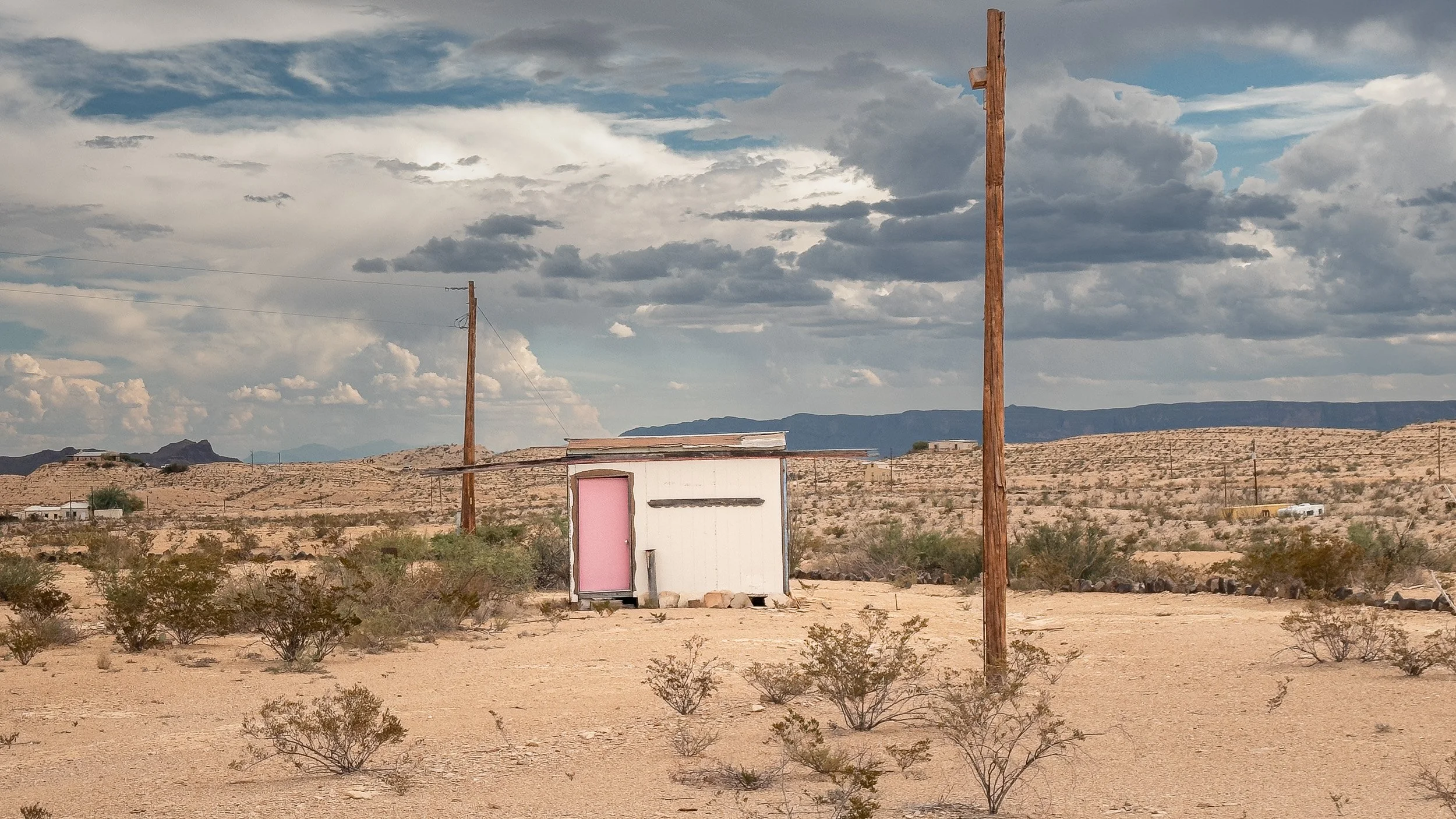 Pink Door - Terlingua, Texas