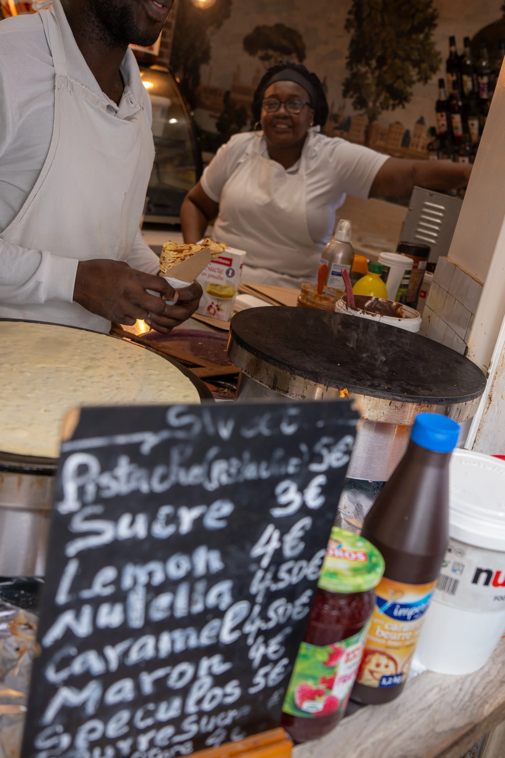 Behind the Crépe - Montmartre, Paris - October 2026