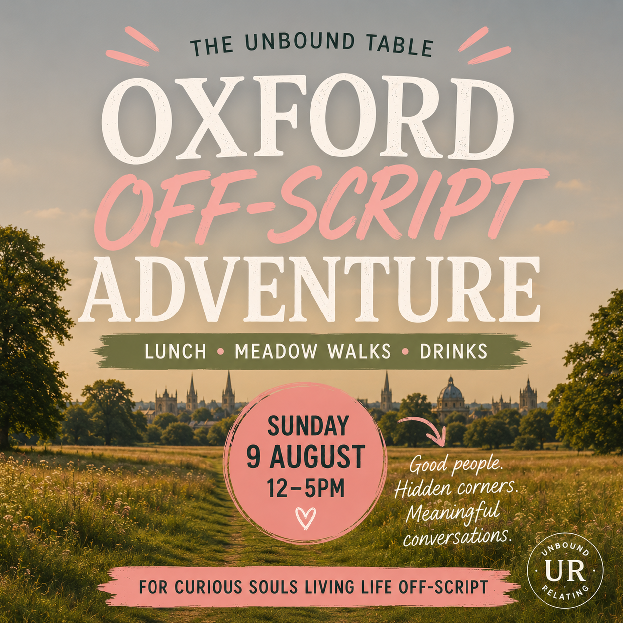 Punting on the Cherwell river