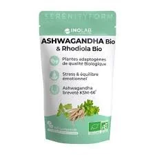 Ashwaganda Rhodiola 60 comprimés