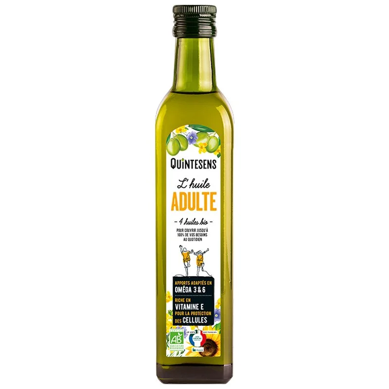 Huile adulte alimentaire -  500ml