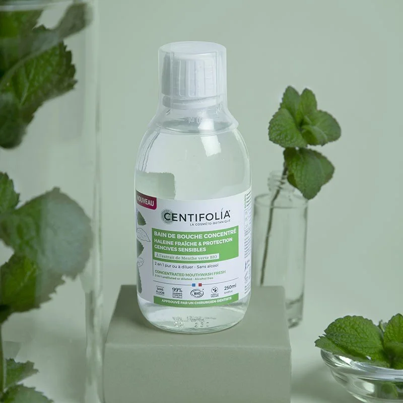 Bain de bouche concentré 2en1