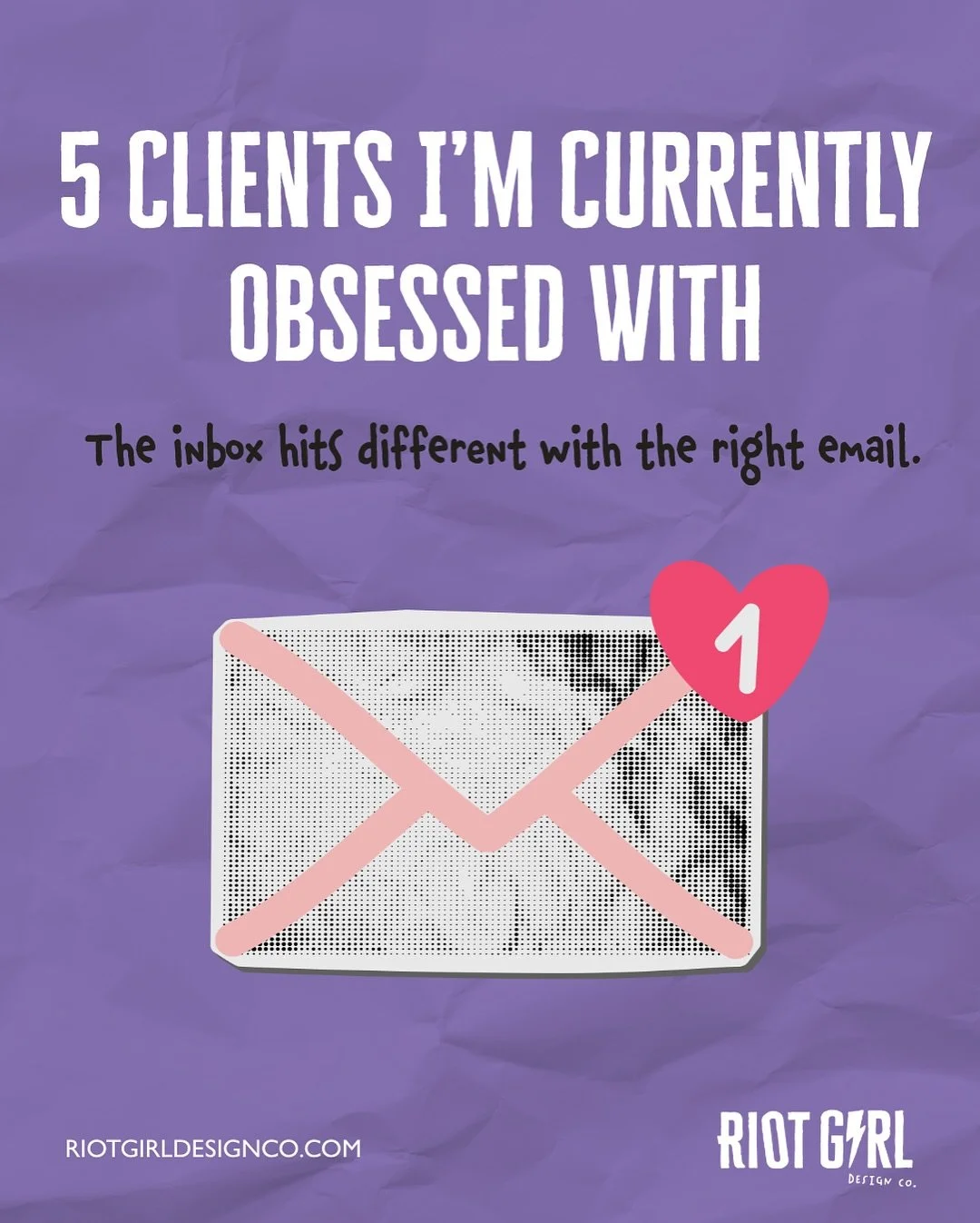 You know those clients that make you do a happy dance when their name hits your inbox? Yeah. These are them.
Here are 5 types of clients I’m currently obsessed with. Because when you find people who just get it? The work hits different.
From