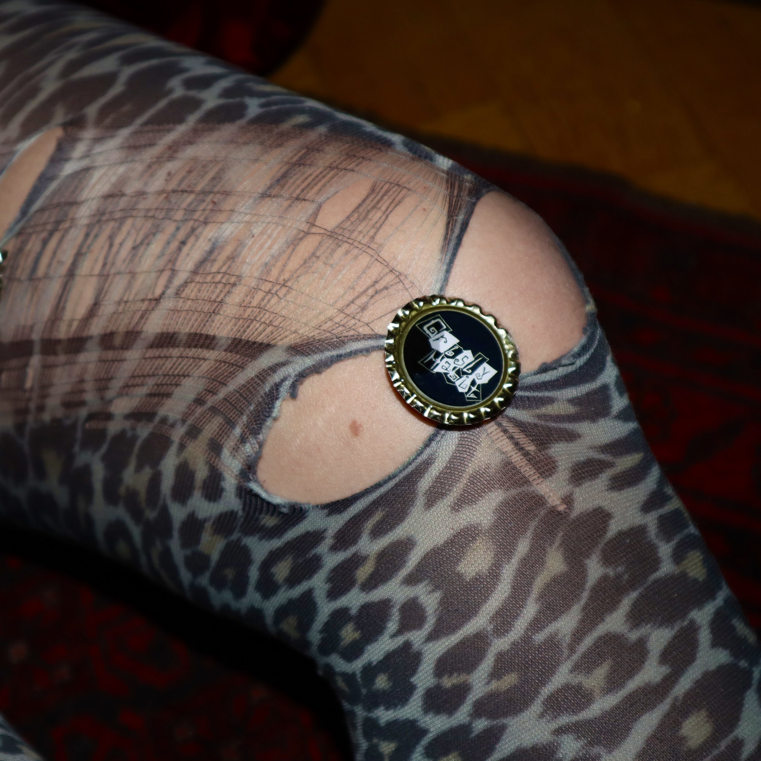 Grisly Habit Bottle Cap Badges