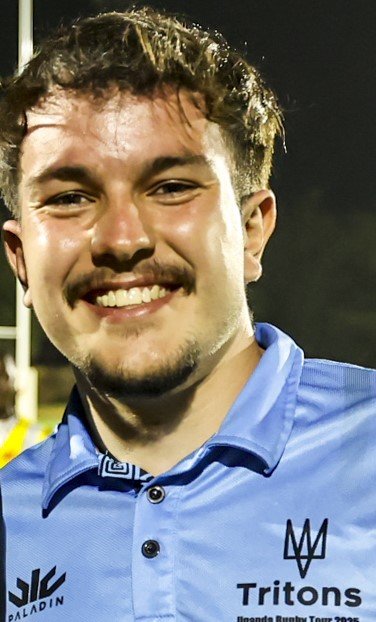 Tritons rugby player during East Africa rugby tour experience