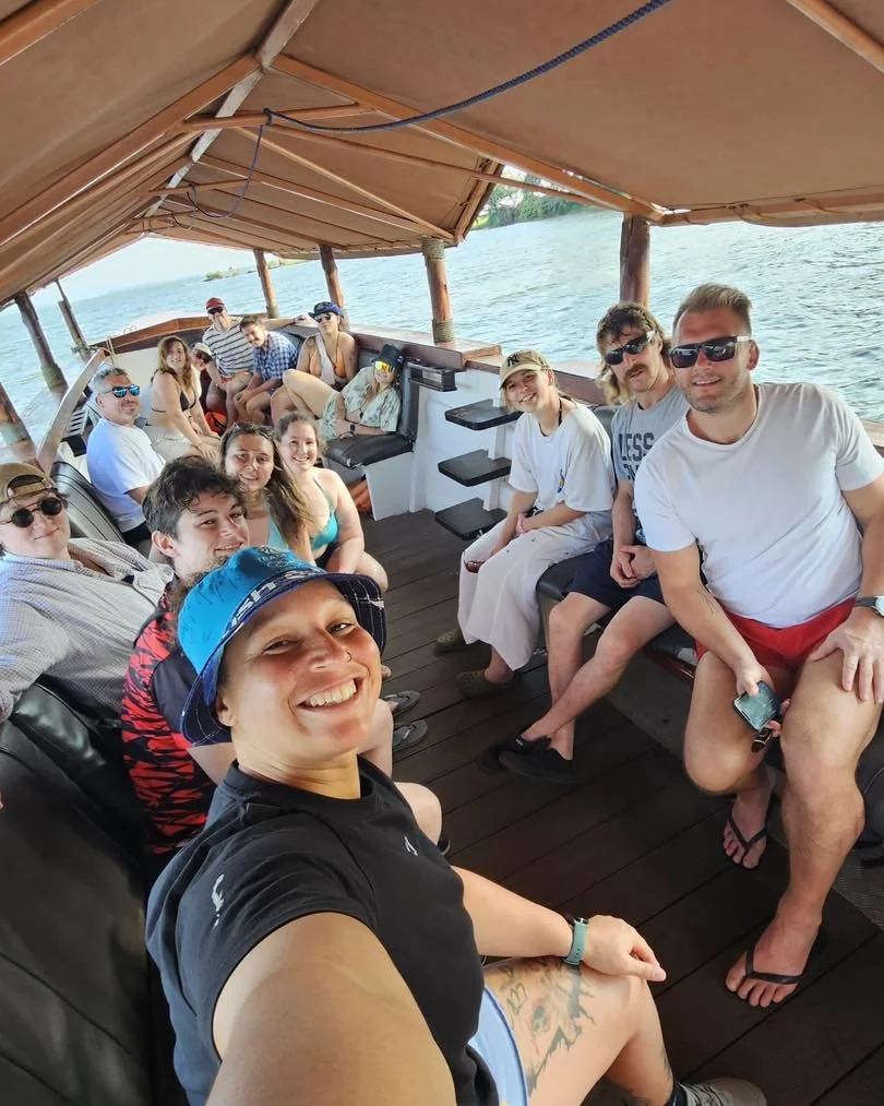 🛶💦🇺🇬 The Tritons team took a Boat trip on Lake Victoria yesterday and soaked up more of the local sights 🤩

Follow our journey in Africa! 🌍 🙌

#tritonstour2025 
#rugbyunion #ugandarugby #rugbylegend 

Proudly Sponsored by Uganda Airlines
