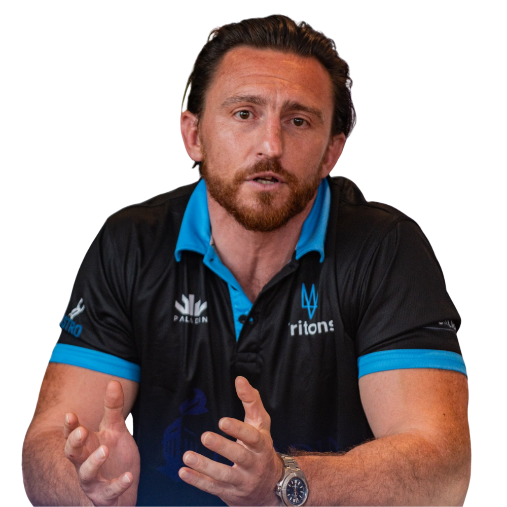 Tony Dunkerley founder of Tritons Sports Tours speaking about international rugby tours