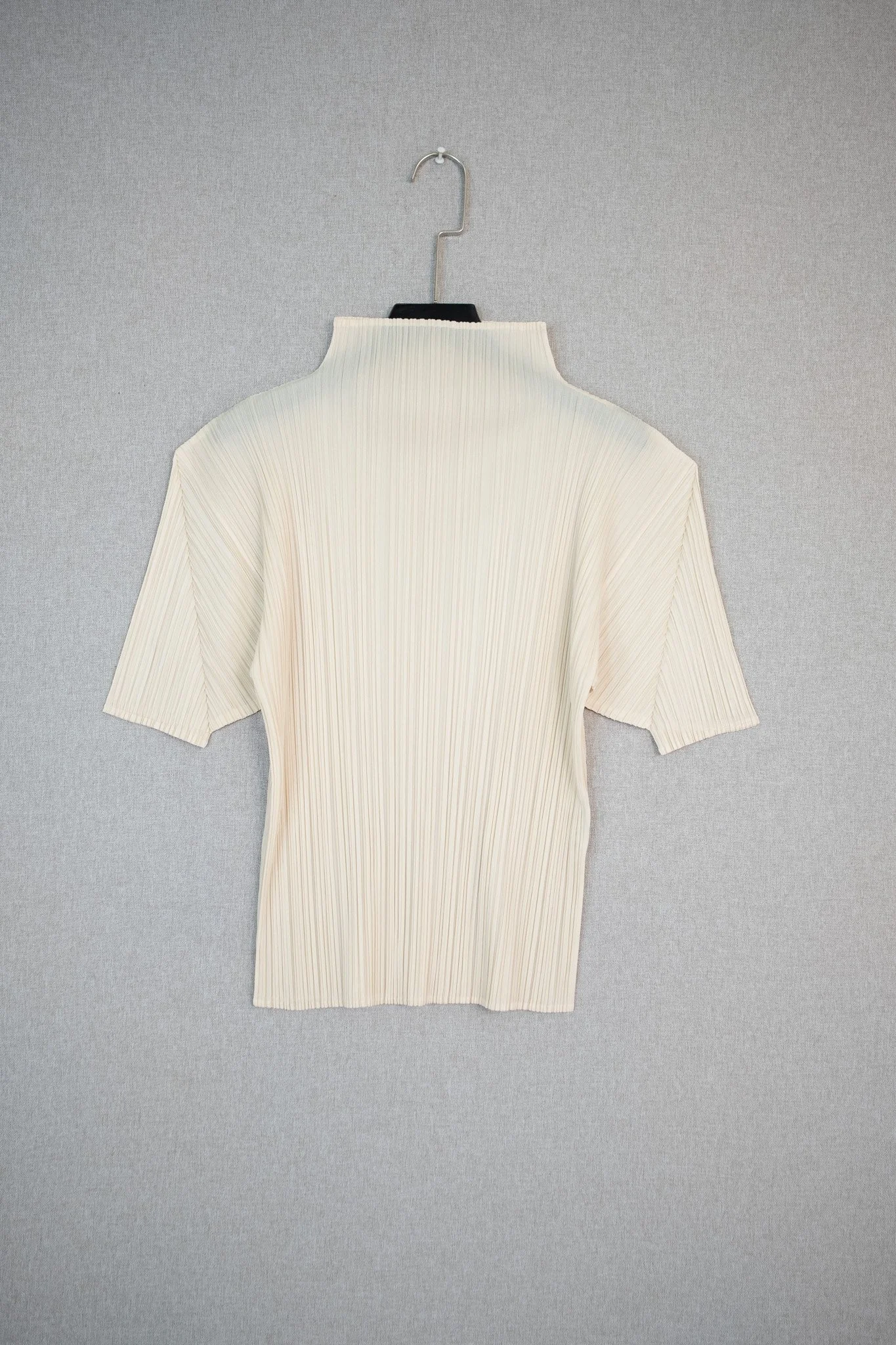 Pleats Please Issey Miyake Classic High Neck Pleated Top