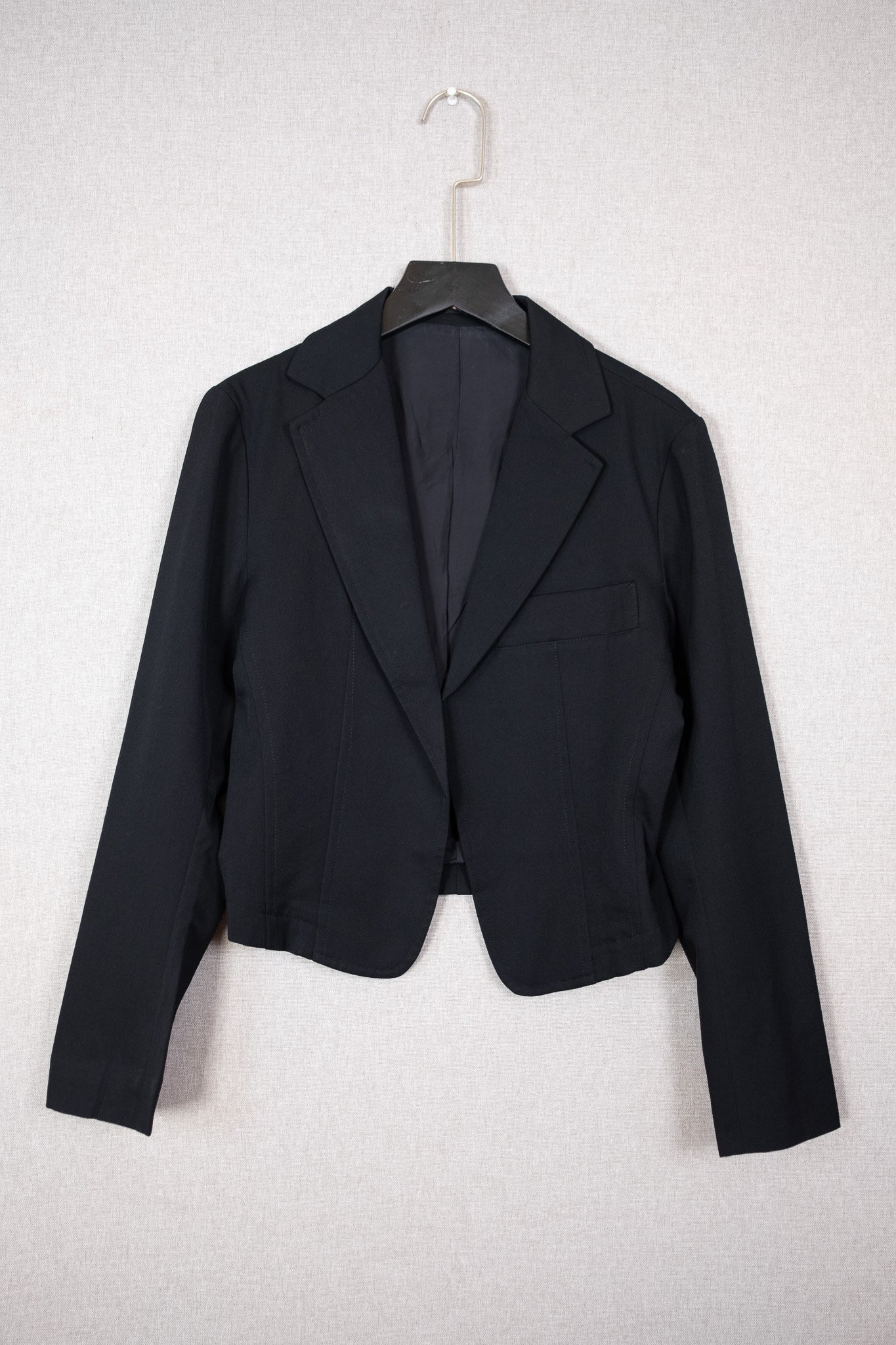 90s Yohji Yamamoto Y's Wool Cropped Butterfly Blazer