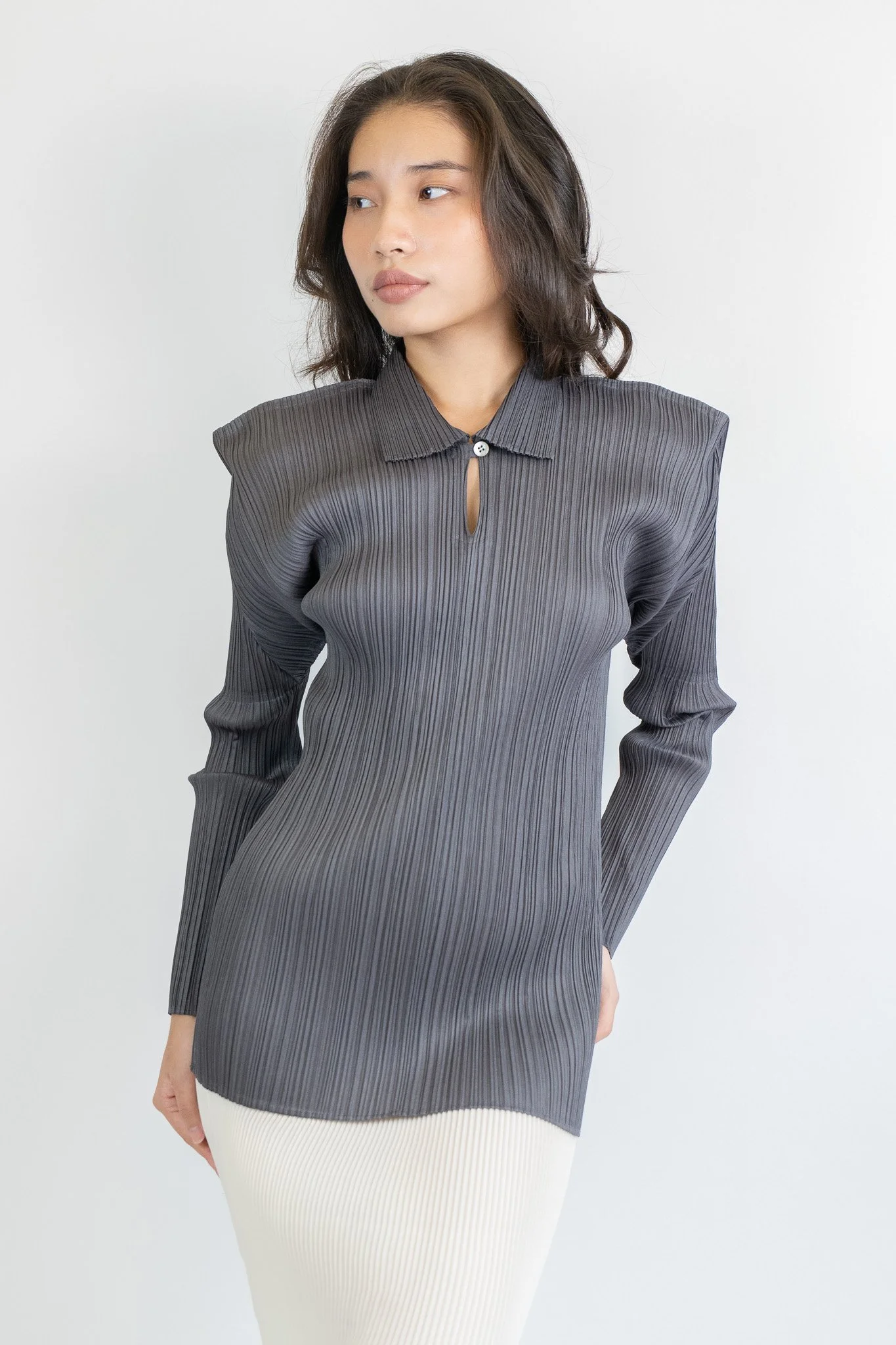 Pleats Please Issey Miyake Classic Pleated Polo