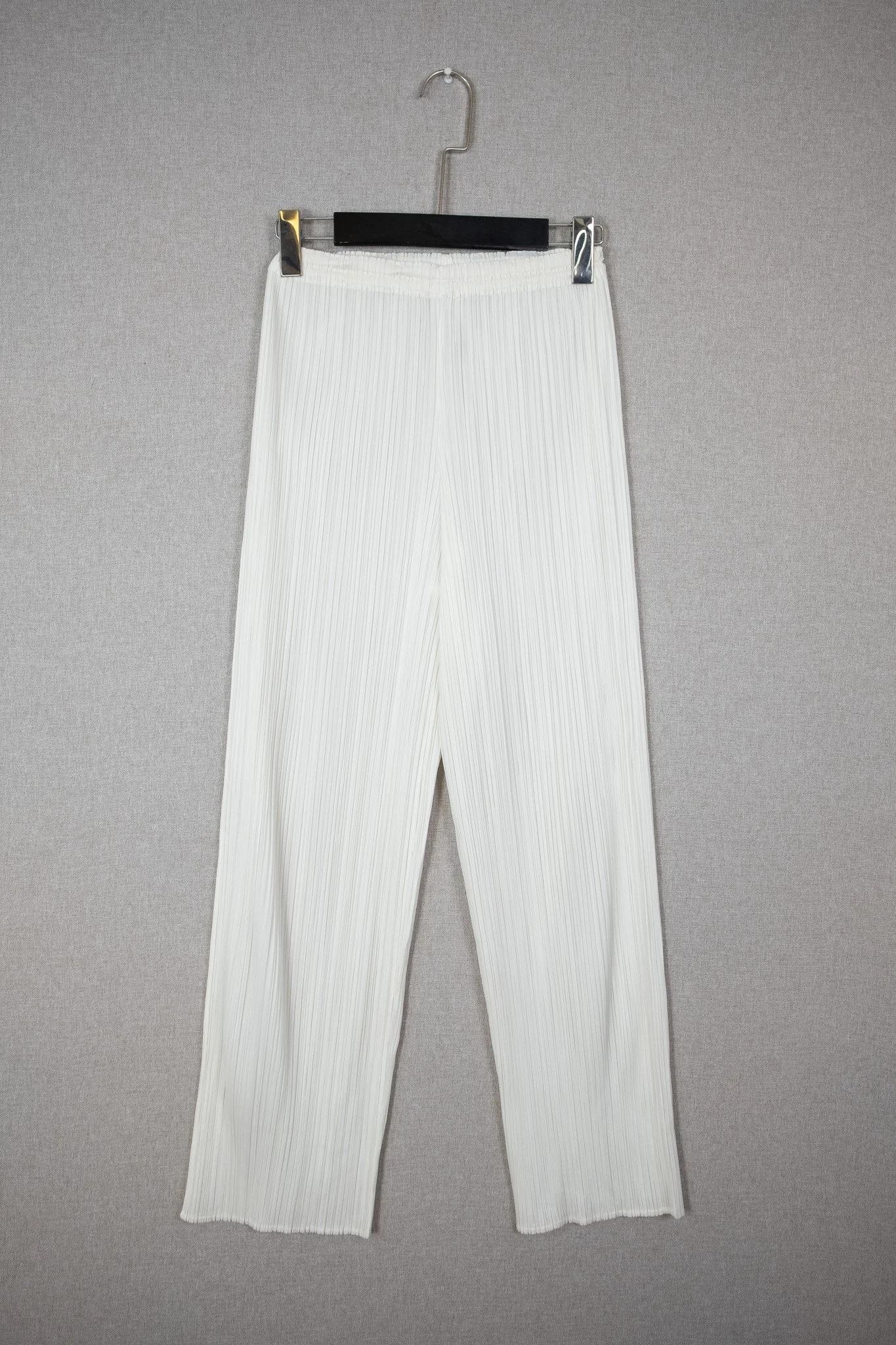 Pleats Please Issey Miyake Classic Straight Cut Trousers