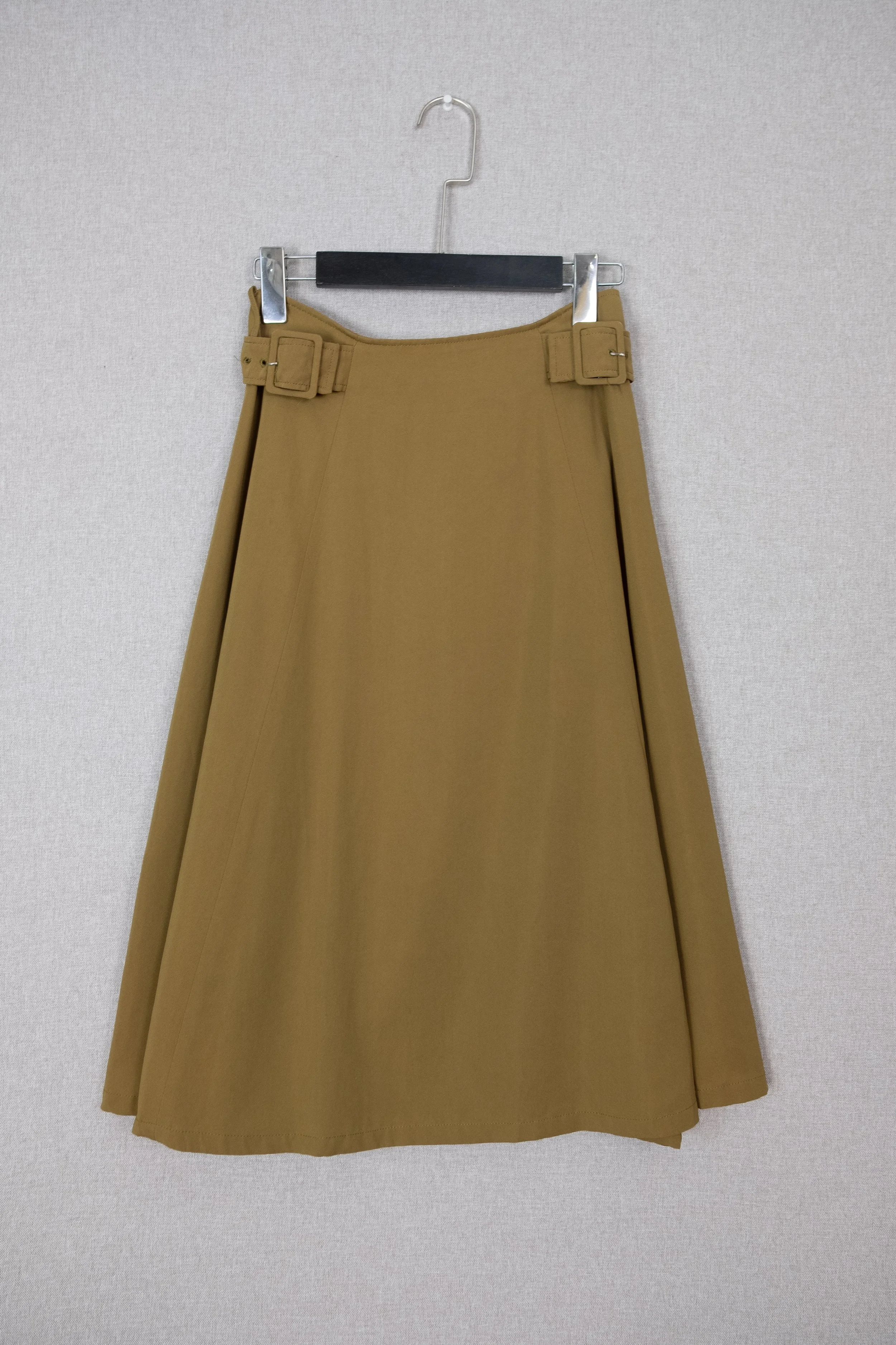 80s Yohji Yamamoto Silk Cotton Classic Mini Skirt