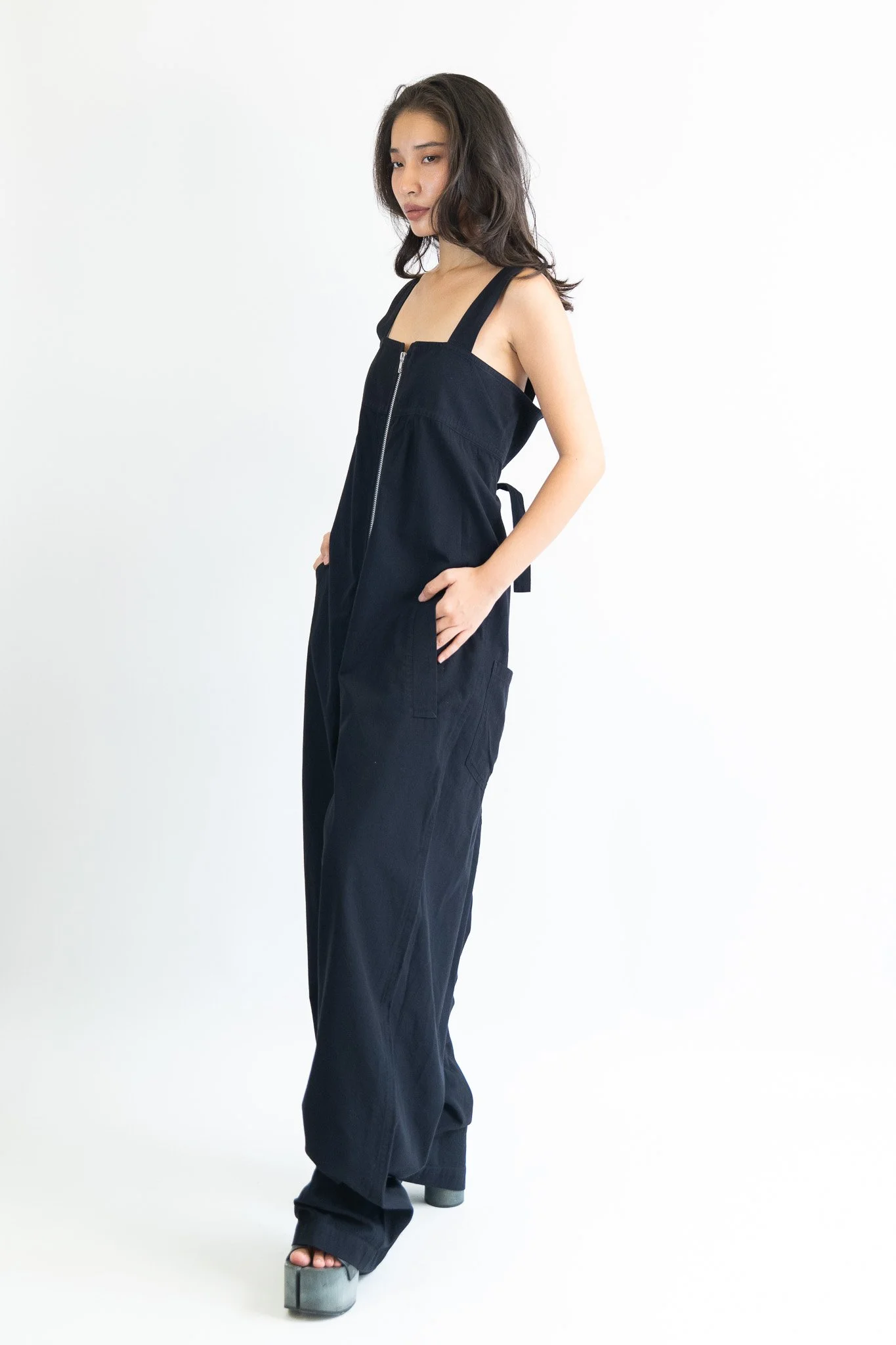 Yohji Yamamoto Y's Suspenders Jumpsuit