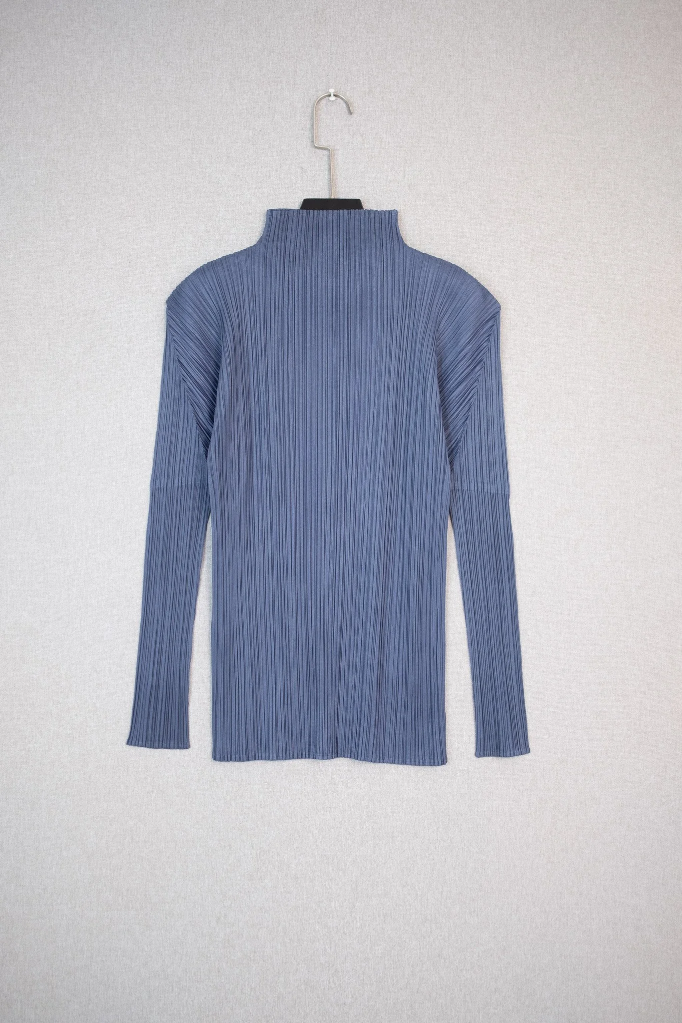 Pleats Please Issey Miyake Classic High Neck Pleated Top