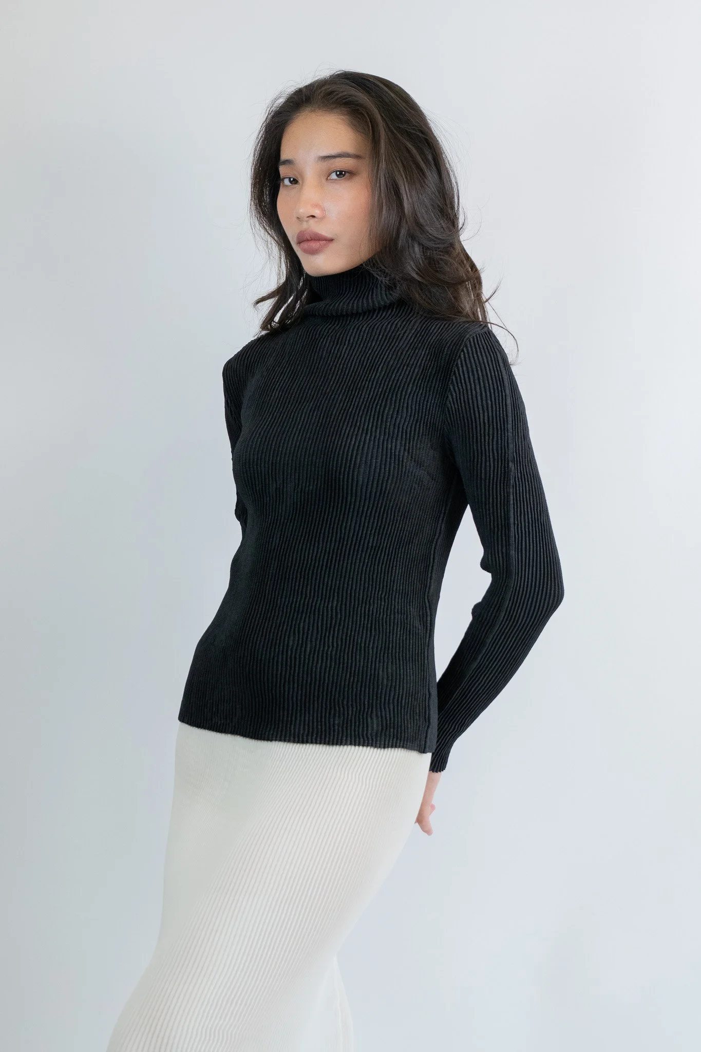 Specchio Classic Micro Pleated Tunic
