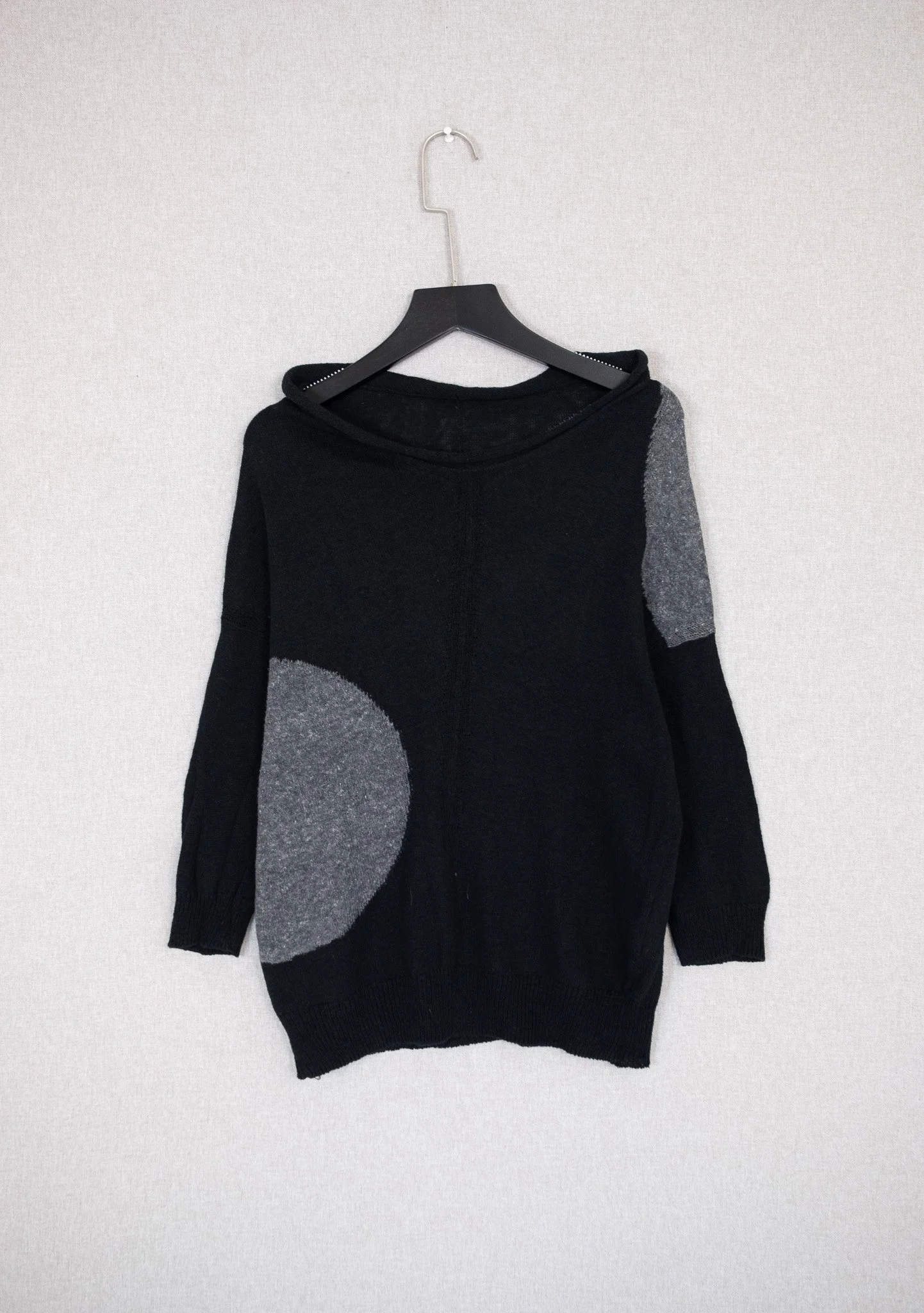 Yohji Yamamoto Y's Polka Dot Lightweight Knitted Top