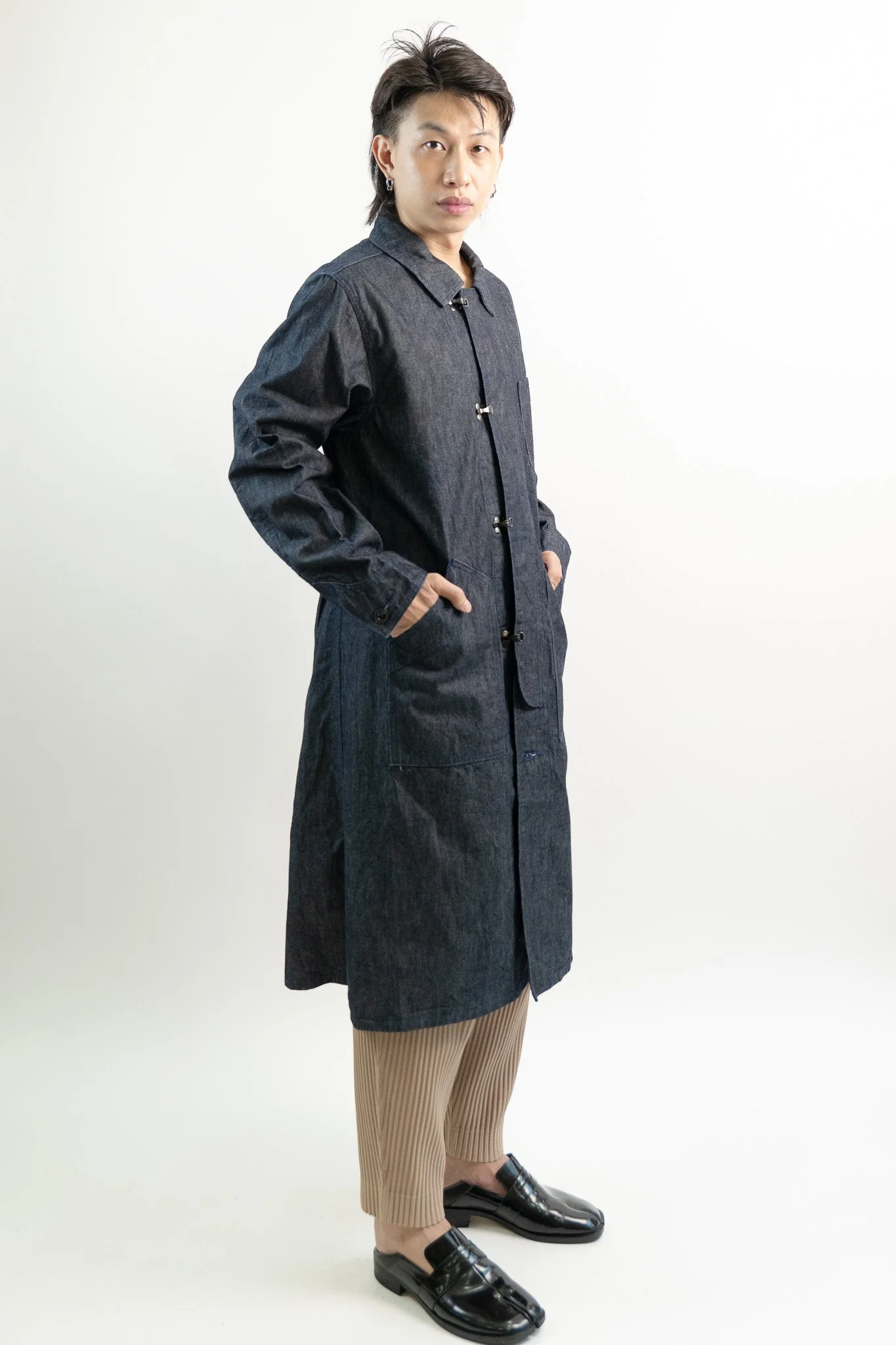 Dapper's Classic Front Hook Engineers Coat
