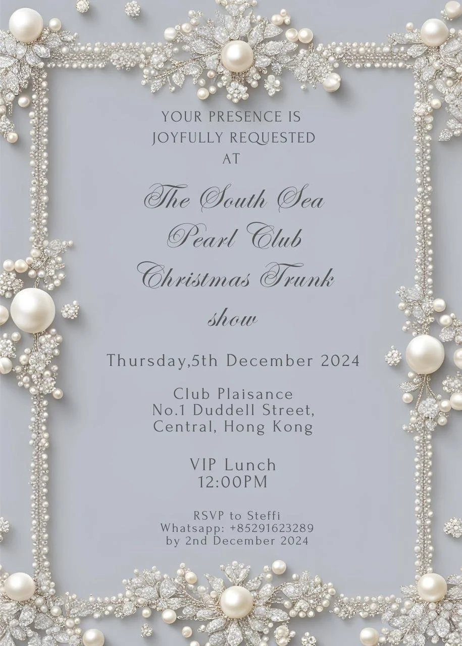 South Sea Pearl Club’s Christmas Trunk Show