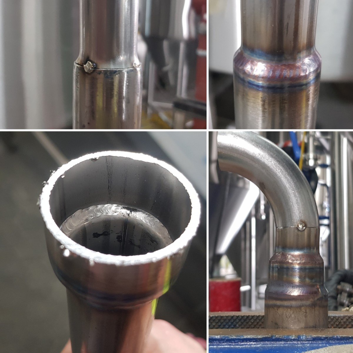 hand formed reducer made on site