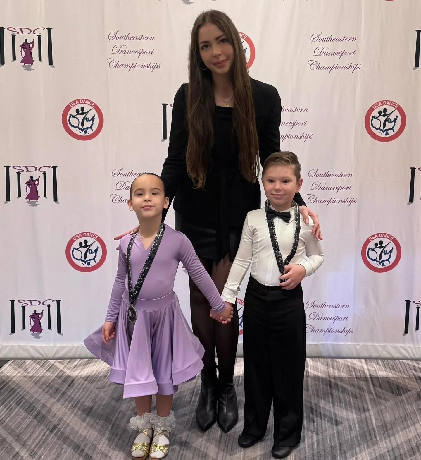 Congratulations to Mark and Minelli on your first competition together! You both did a great job &mdash; well done and wishing you many more successful competitions ahead