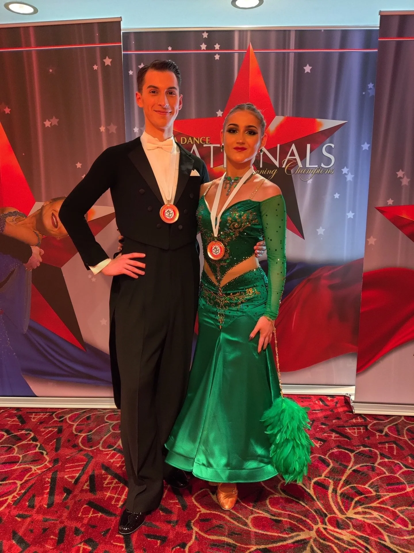 Huge congratulations to Garry &amp; Anastasia ! 🥉🇺🇸

We are incredibly proud to share that Garry &amp; Anastasia have become
Bronze National Champions of the United States in the Standard program,
and also Bronze National Champions of the USA in t
