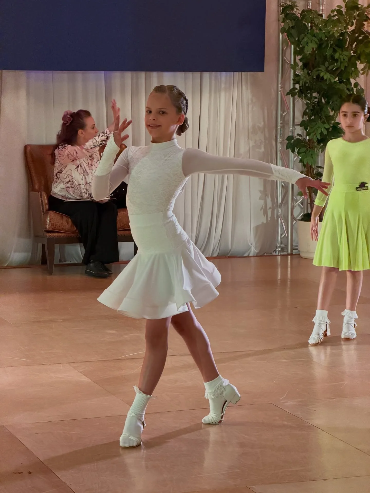 Congratulations Amelia. You did great results today. We are so proud of you. 👏 PT-1 Silver standard 🥈place, Silver Latin 🥇and Gold 🥇place.