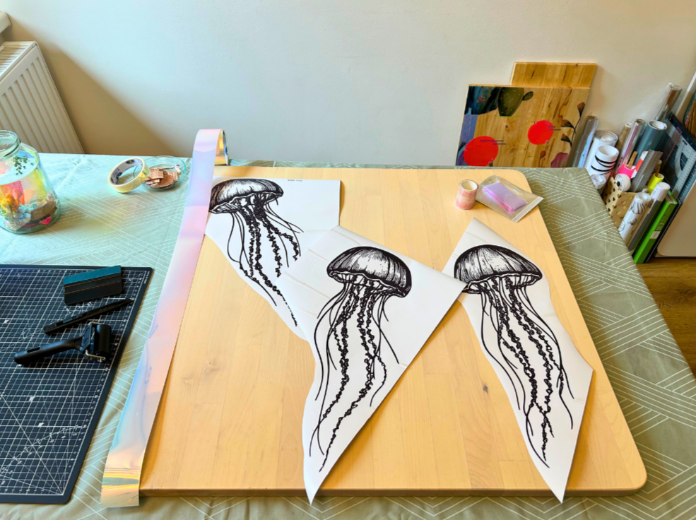 Luminous Stillness - Artwork in Creation by Whakami