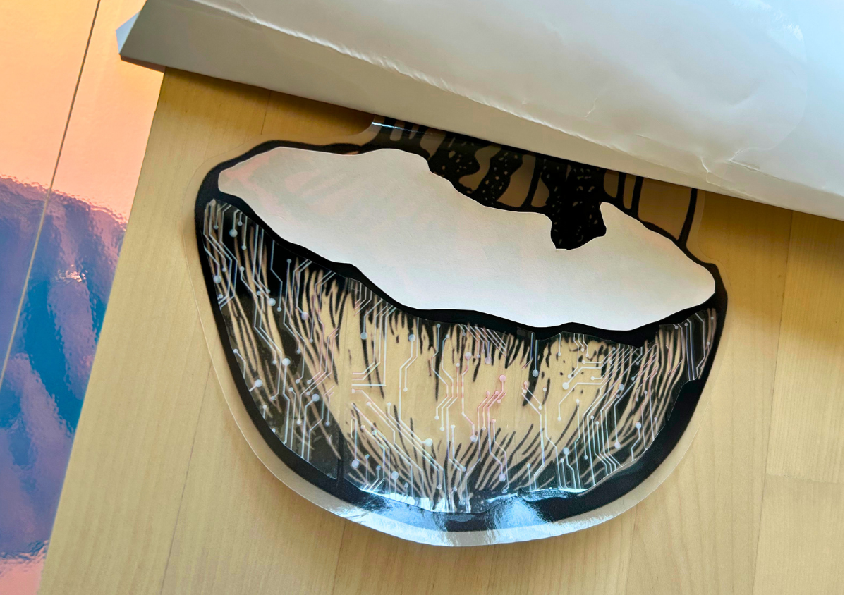 Luminous Stillness - Artwork in Creation by Whakami