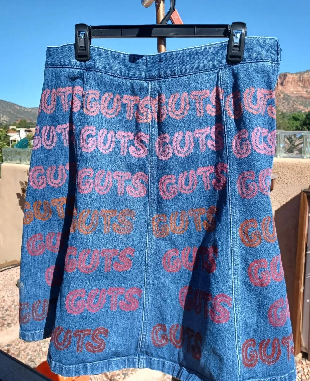 GUTS skirt from Breath/Heart/Guts series