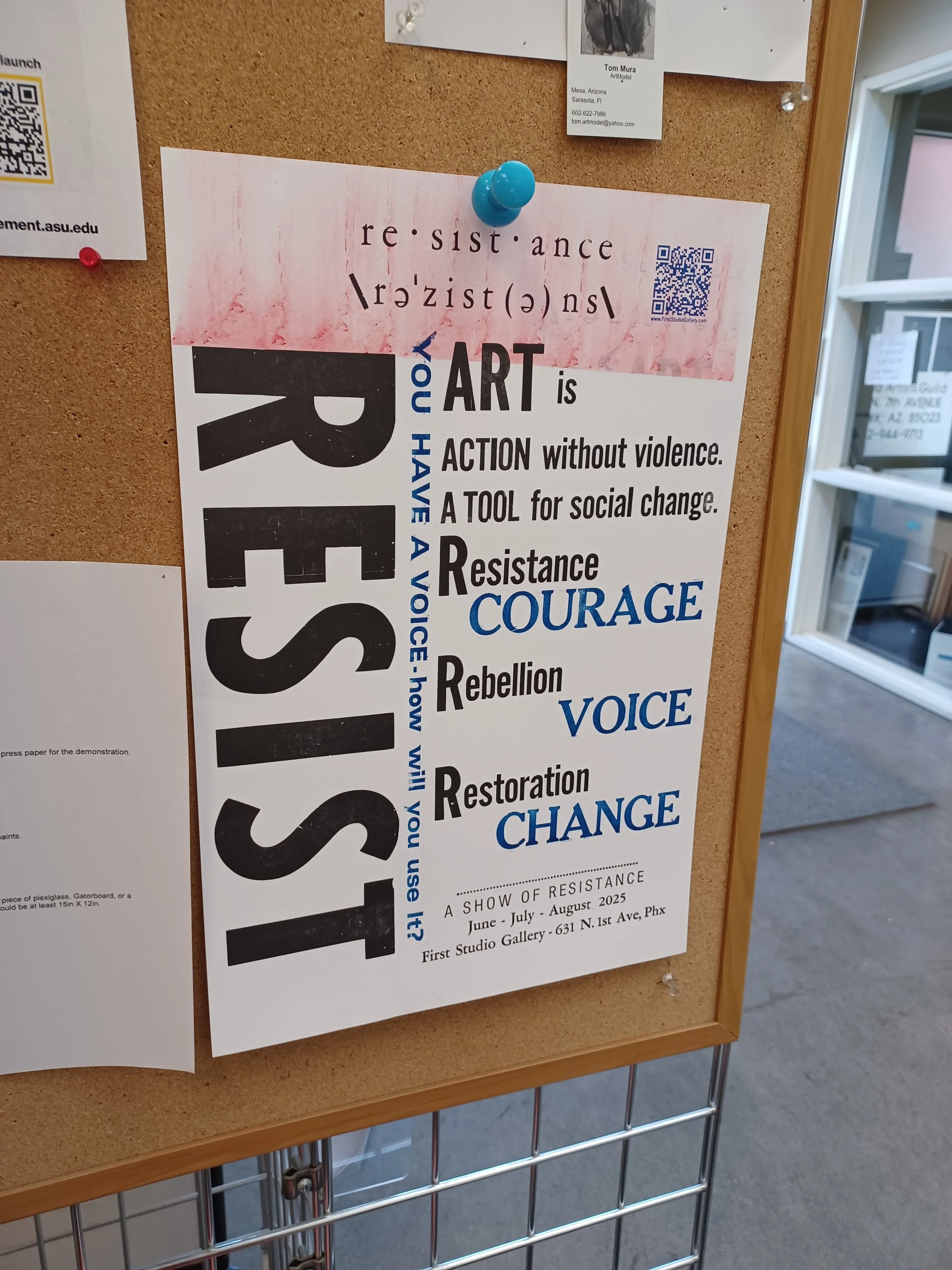 Closing Reception for A Show of Resistance