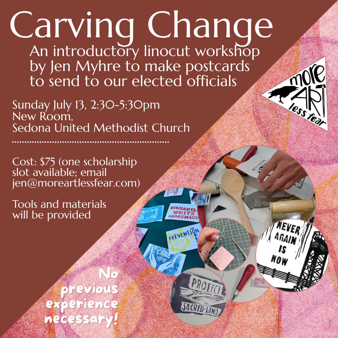 Carving Change: Introductory Linocut Workshop