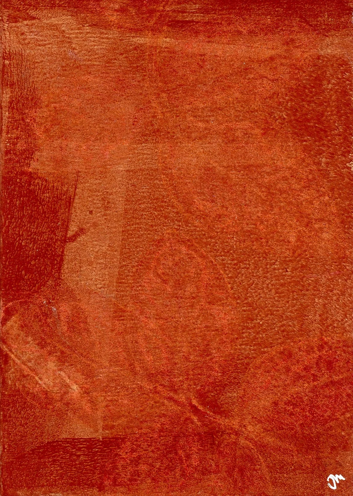 Blank journal mini copper leaves_monotype_3 by 5 inches_2025001.jpg