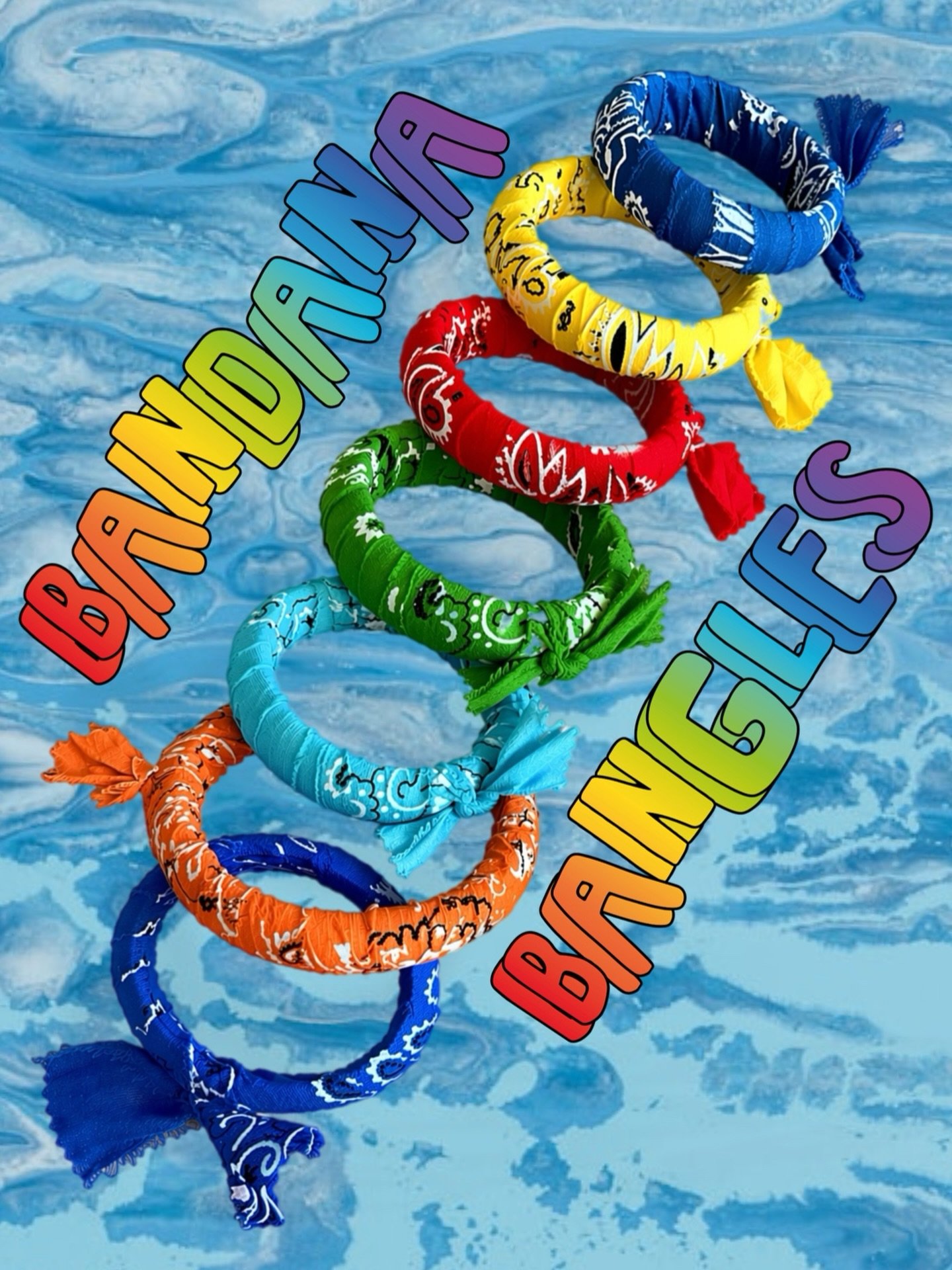 here&rsquo;s the thing about life&hellip; stack the good days, wear the fun, laugh a little louder, don&rsquo;t take any of it too seriously

meet our thick bandana bangles&hellip; easy, soft, and made to go wherever the day takes you. the kind you t