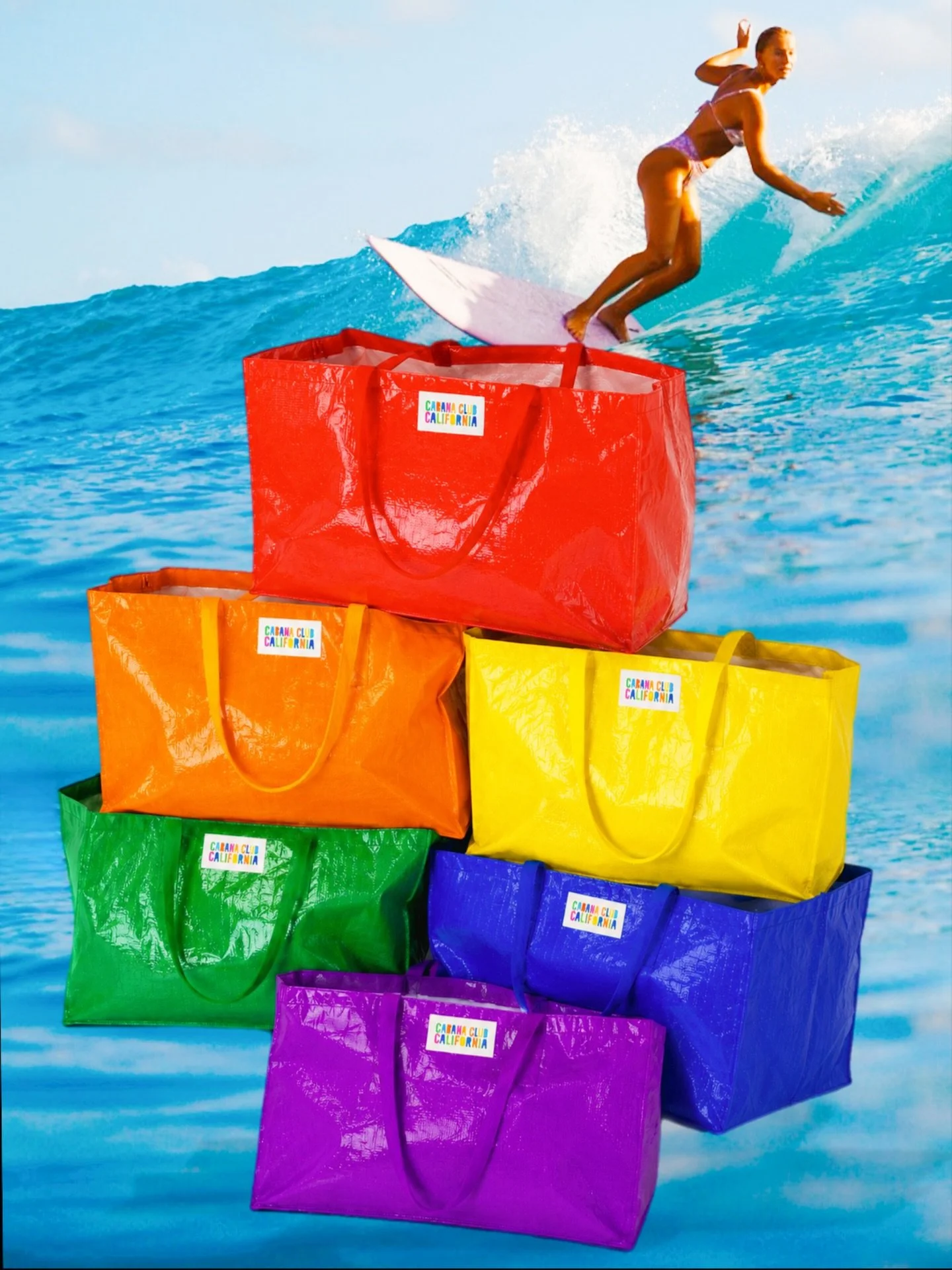 THE BAG FOR YOUR WET STUFF.

Our new Surf Bags are finally here and they&rsquo;re basically your beach day in bag form.

Big enough for your wetsuit, sandy towel, snacks, sunscreen, random shells, post surf sweatshirt, and somehow still room for more