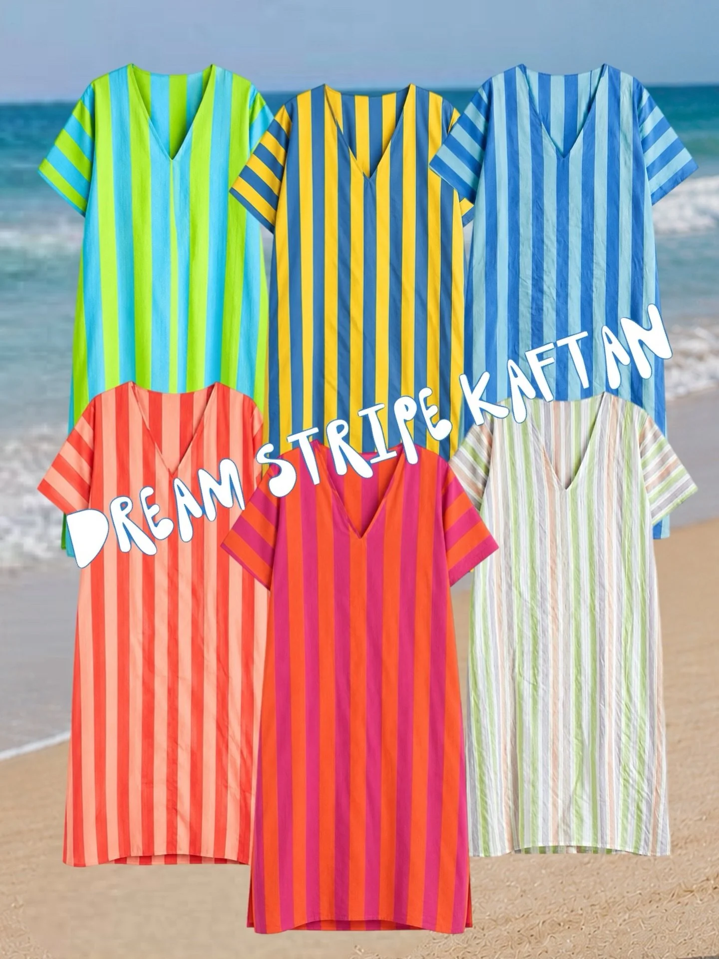 Dreams are funny.
They usually start as tiny little feelings you can&rsquo;t explain.
A pull toward something softer. Brighter. Wilder. More you.

Maybe dreams are made of salty air, sun-faded stripes, long beach walks, and believing life can still s
