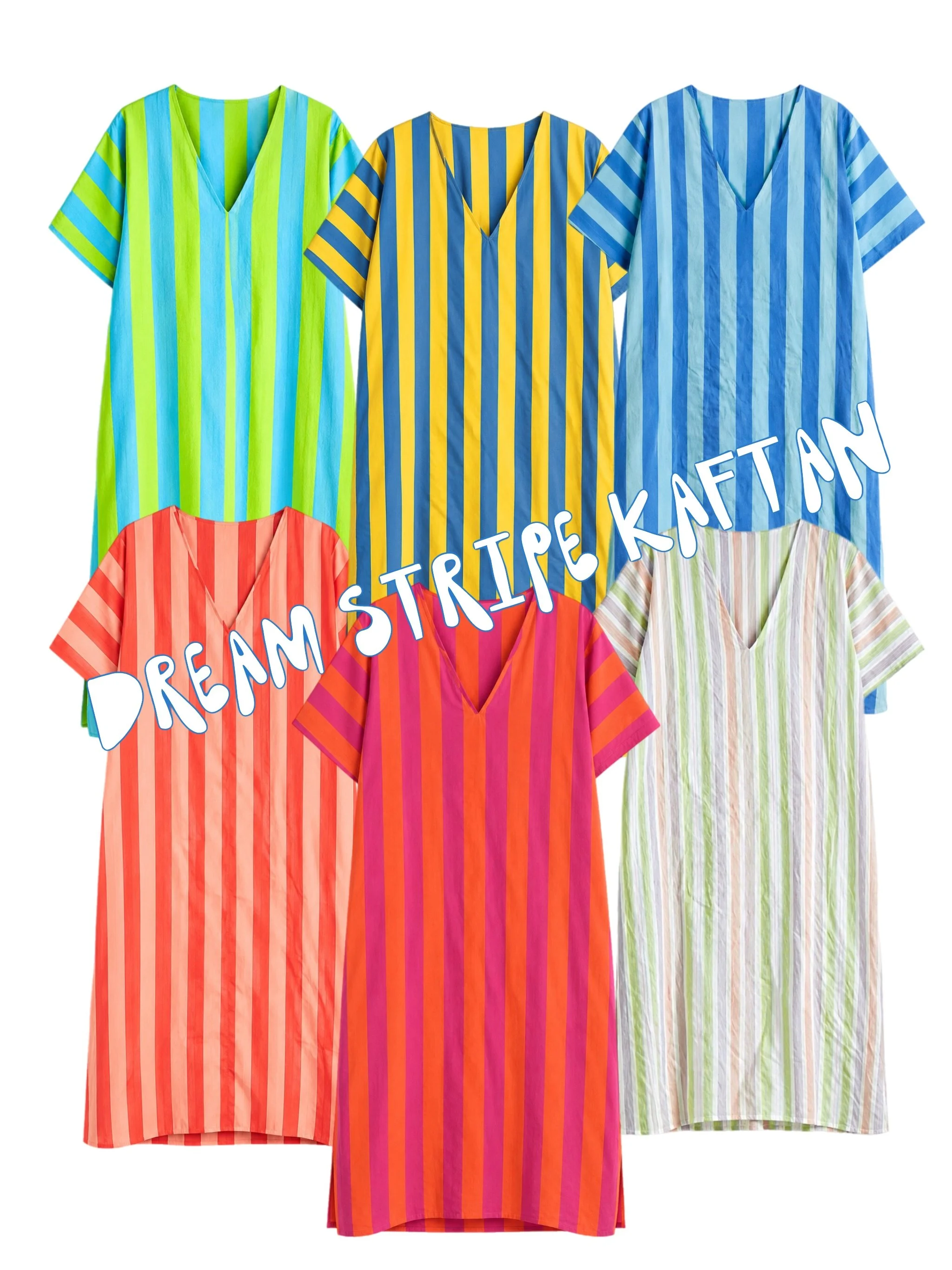 Dream Stripe Kaftan