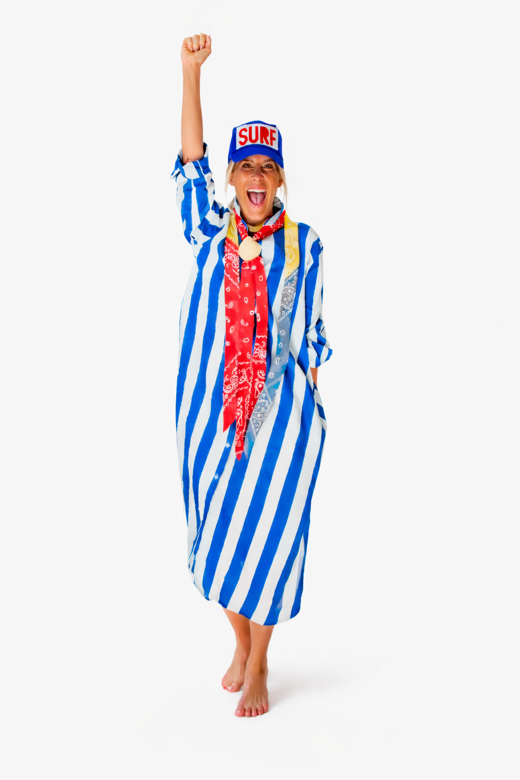 Bandana Sun-Kissed Hand-Stitched Tie / Belt