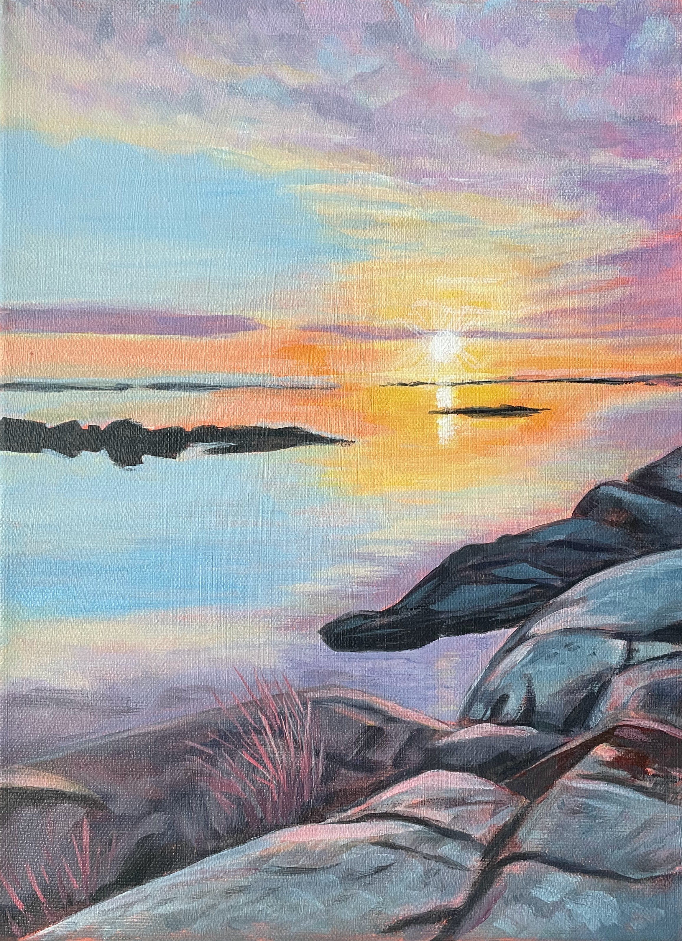 Georgian Bay's Finest
9 x 12", acrylic on stretched canvas
sold