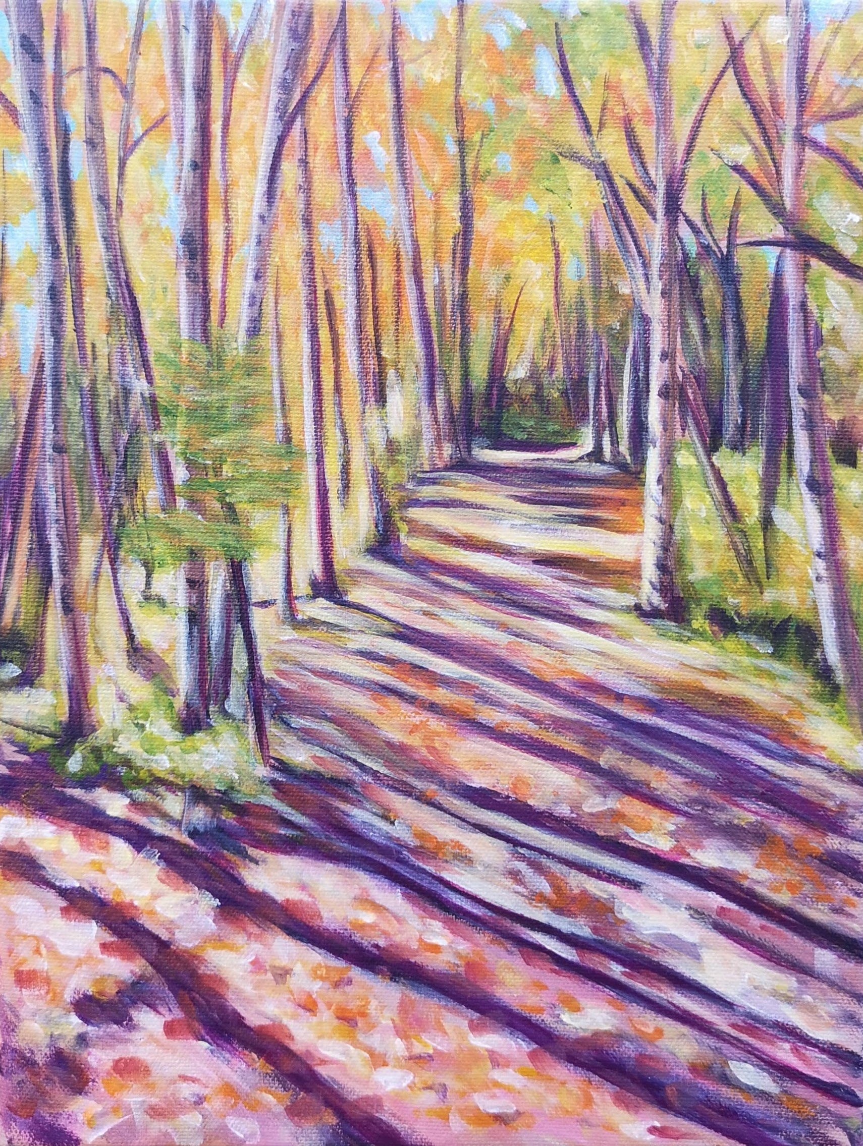 Colours of Fall
9 x 12", acrylic on stretched canvas
sold