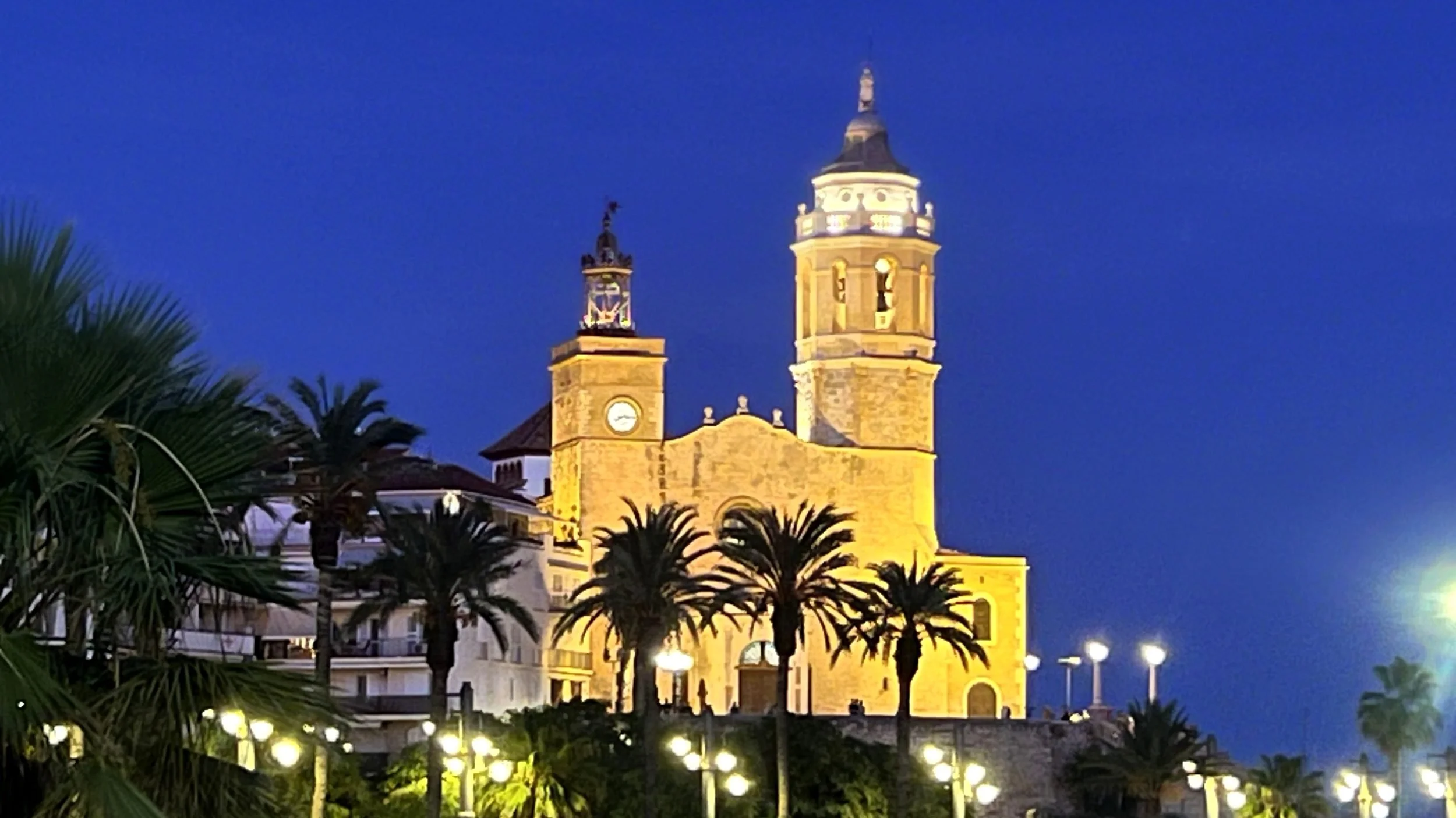 Sitges after dark