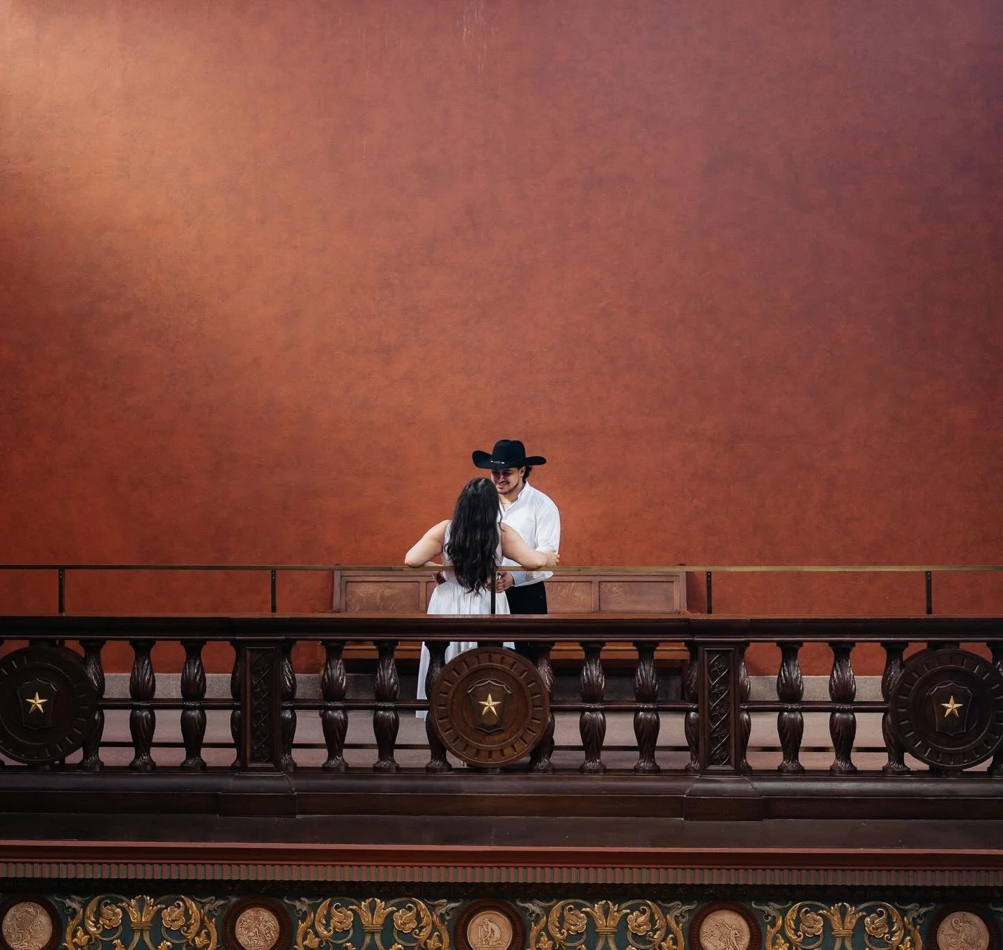Scarlin &amp; Robert | Absolutely obsessed 🤍 They eloped at the 1910 courthouse, followed by more dreamy photos at the Julia Ideson Library. Wishing the sweetest couple a lifetime filled with love and happiness! 💌🕊️