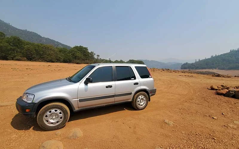 Silver SUV with window tinting and PPF by Reeves Window Tinting in Redding, CA tinting near me