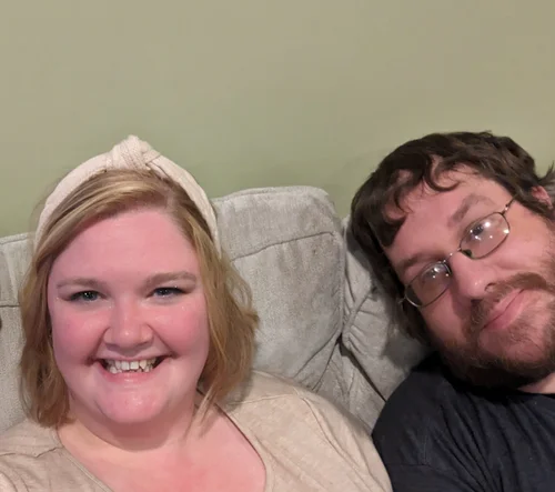 Katie and her brother-in-law Lee