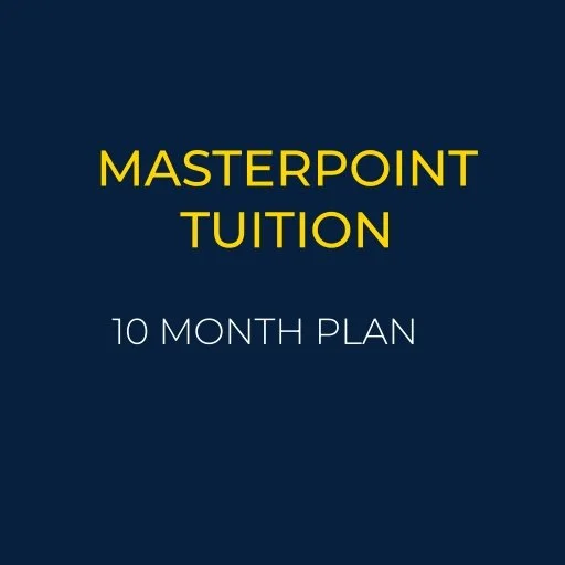 MasterPoint Program Tuition: 10 Month Payment Plan
