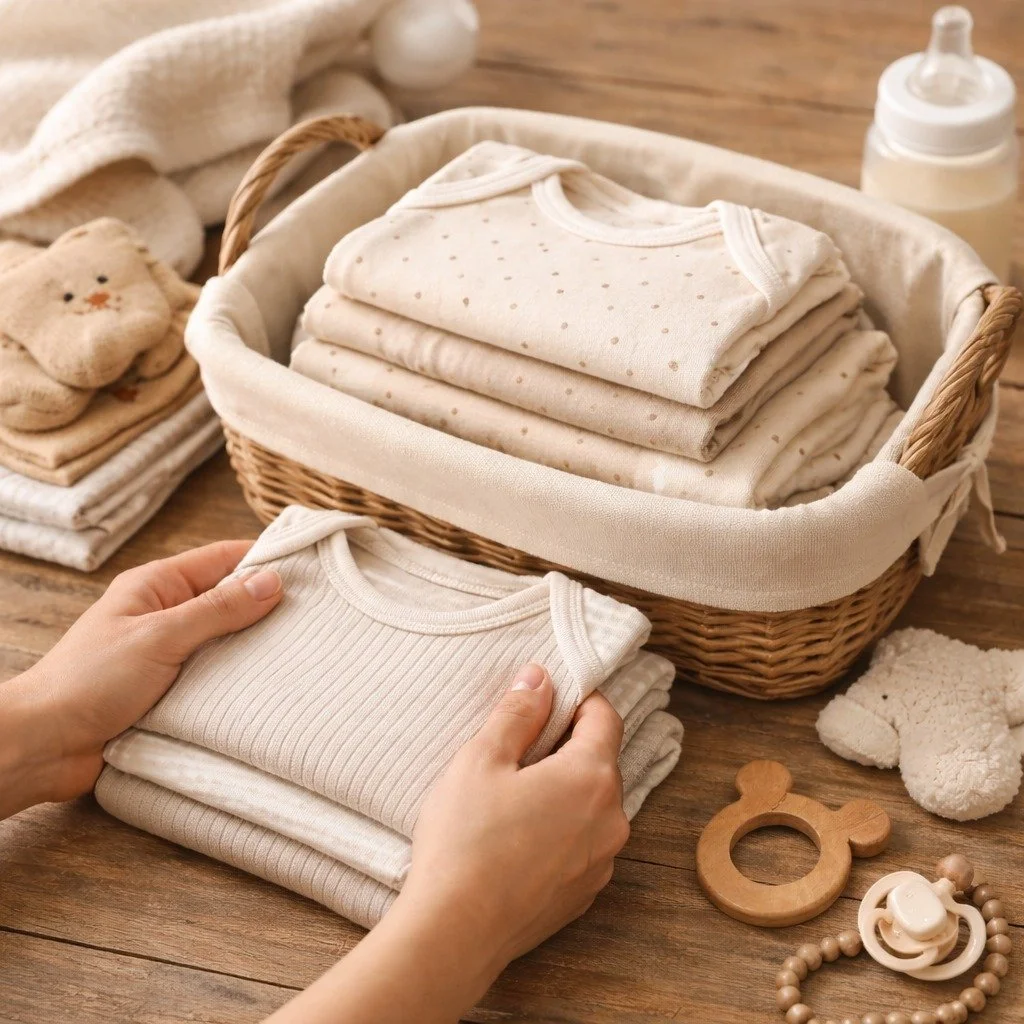 Postpartum doulas fold the laundry so you can focus on napping or snuggling and feeding your new baby. 

A bonus of hiring a postpartum doula is that we handle light household chores like dishes and laundry so that you can focus on resting and bondin