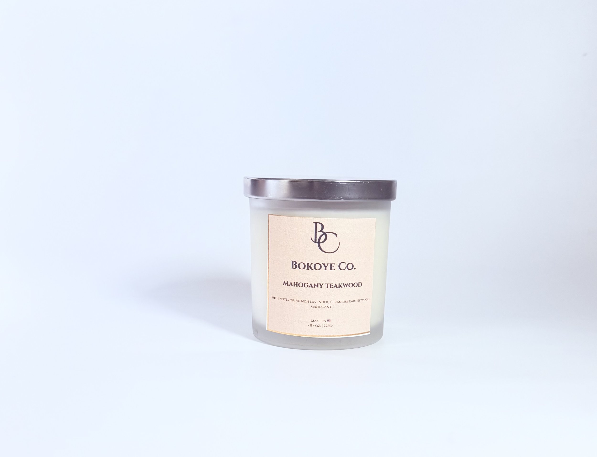 Mohagoni Teakwood Candle
