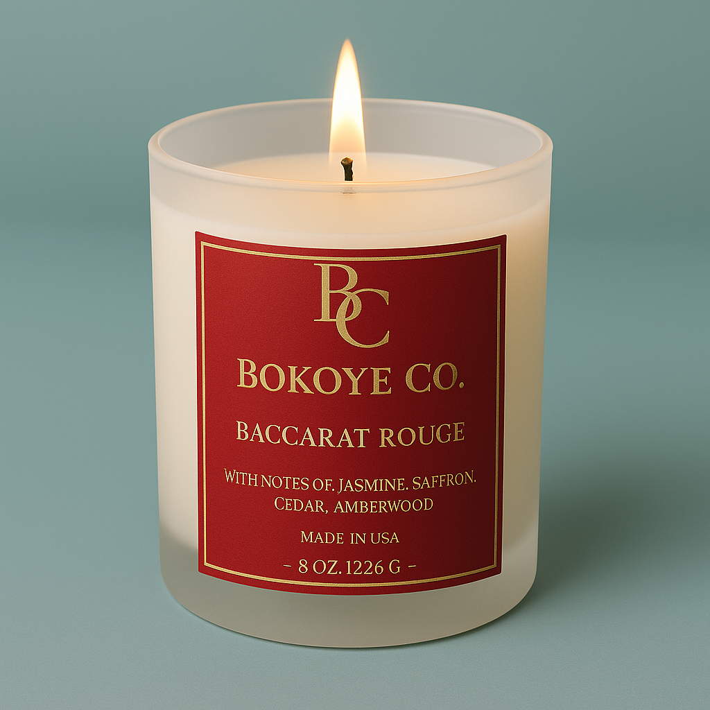 Baccarat Rouge Candle
