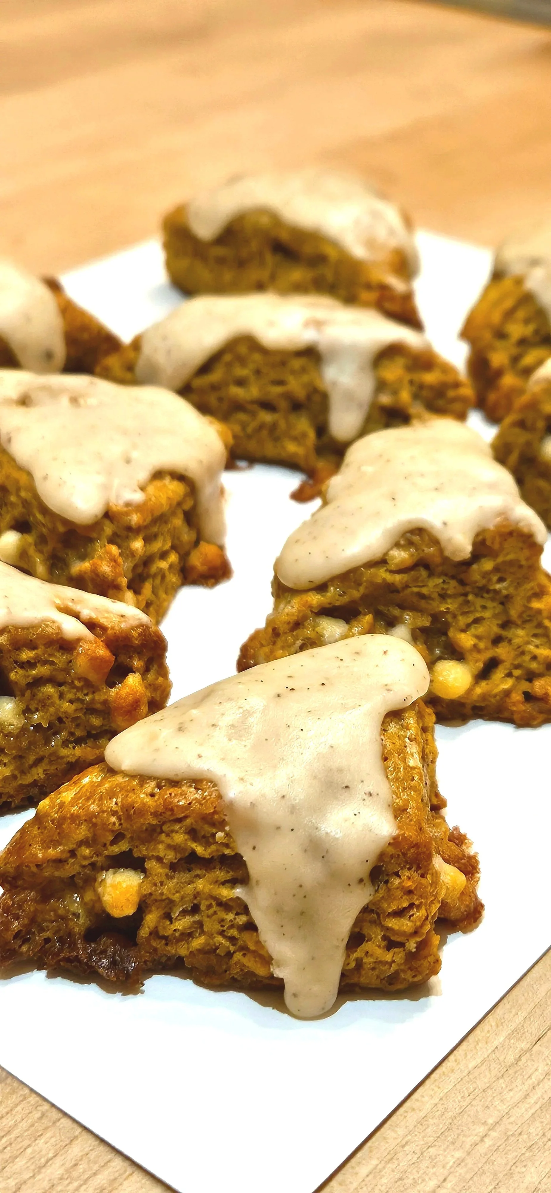 Mini Pumpkin Scones