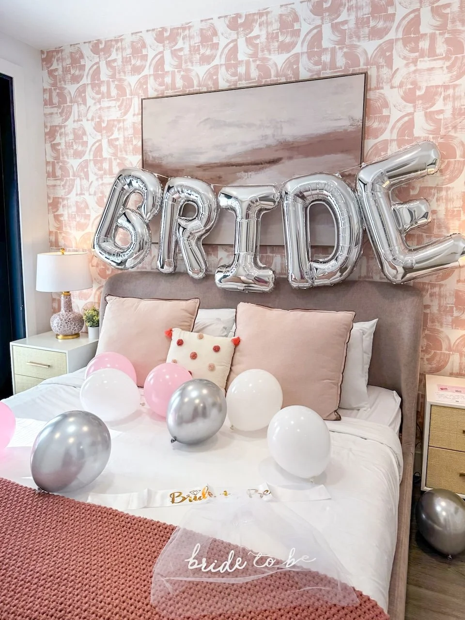 Austin Texas bachelorette party bride's room
